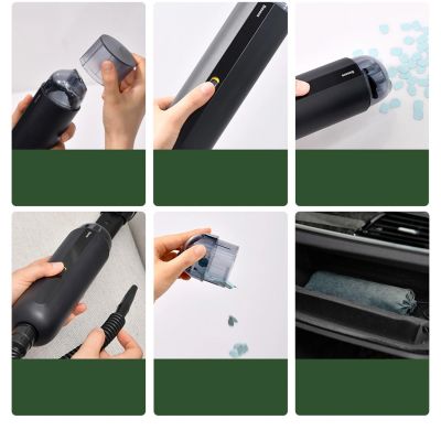 25. Odkurzacz samochodowy 6000Pa 80W Baseus A2Pro - biały