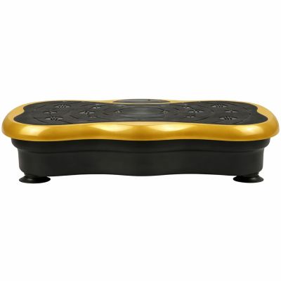4. Extralink Moonwalk SpinMove Złoty | Platofrma Wibracyjna do Ćwiczeń Fitness | 200W