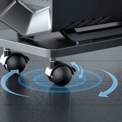 5. Podstawka Orico CPB6 na komputer z kółkami - czarna