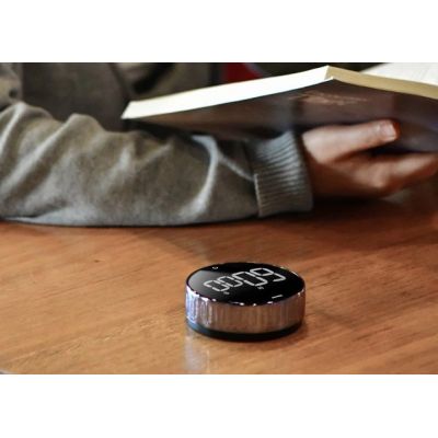 18. Baseus Heyo obrotowy minutnik czasomierz elektroniczny timer czarny (ACDJS-01)