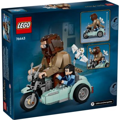 2. LEGO HARRY POTTER 76443 Przejażdżka motocyklowa Hagrida i Harry’ego