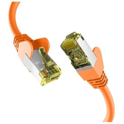 EFB Elektronik EC020200116 kabel sieciowy Pomarańczowy 50 m Cat6a S/FTP (S-STP) Okrągły