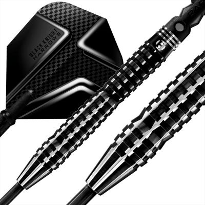 13. Rzutki Harrows Black Knight 90% steeltip