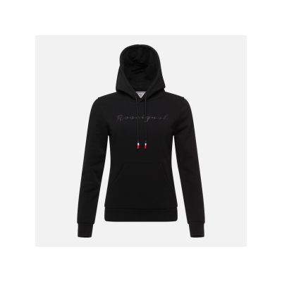3. Bluza ROSSIGNOL W Logo Sweat Hood Fl czarny