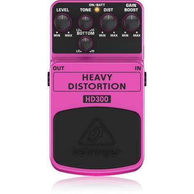 Behringer HD300 pedał z efektami Pedał ekspresji Czarny