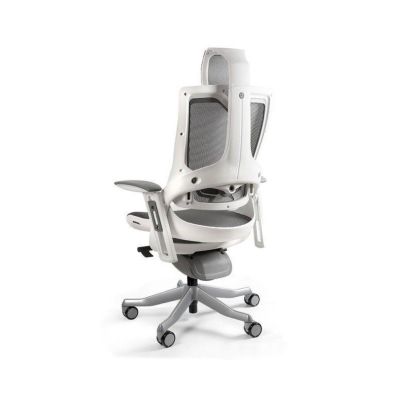 2. Fotel biurowy Wau 2 NW42 siatka snowy/biały