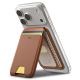 Portfel magnetyczny ESR Classic RFID Magnetic Wallet Stand MagSafe na telefon - brązowy