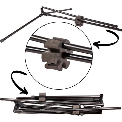 8. SIATKA ZE SŁUPKAMI ENERO 310X73CM 2W1 DO TENISA ZIEMNEGO, SIATKONOGI