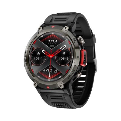 6. Smartwatch VELTORI VT140-1 Czarny Pasek Silikonowy