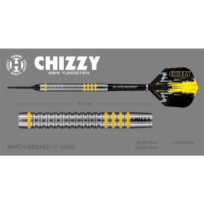 12. Rzutki Harrows Chizzy Brass Softip HS-TNK-000013872