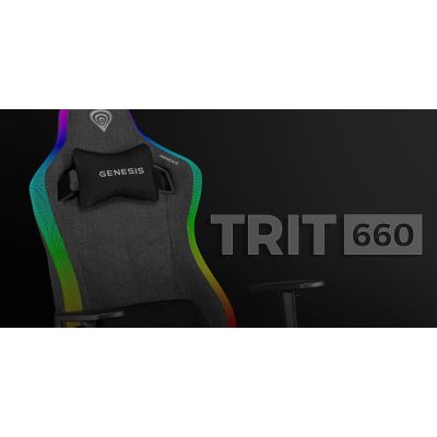 7. GENESIS NFG-2246 fotel do gry - fotel dla gracza - Obite siedzisko