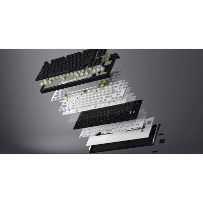 18. HATOR Skyfall 65 Wired klawiatura Uniwersalne USB QWERTY Angielski Czarny