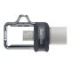 9. Pendrive SanDisk Ultra Dual Drive M3.0 SDDD3-032G-G46 (32GB; microUSB, USB 3.0; kolor szary)