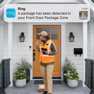 3. Amazon Ring Video Doorbell 3 Plus Silver/Black - 5B03-026