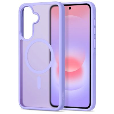2. Etui Tech-Protect Magmat MagSafe na Samsung Galaxy A36 / A56 / A37 5G - fioletowe matowe