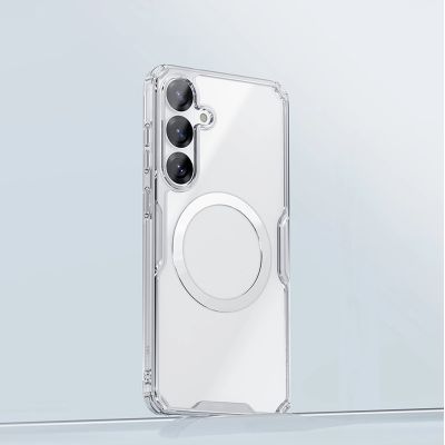 6. Etui Nillkin Nature TPU Pro Magnetic Case z MagSafe na Samsung S25 - białe