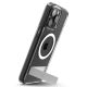 10. Etui Spigen Ultra Hybrid S MagSafe z podstawką do iPhone 15 Pro - przezroczyste