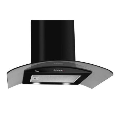 Okap kominowy AKPO WK-4 LARGO ECO 60 CZARNY (399,1 m3/h; 600mm; kolor czarny)