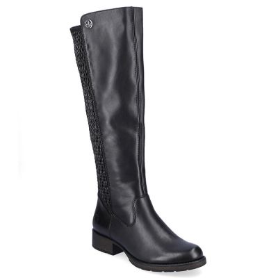 33. Kozaki skórzane Rieker W Z9591-00 czarne 