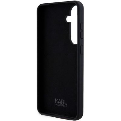 7. Etui Karl Lagerfeld Silicone Ikonik na Samsung Galaxy S24 - czarne