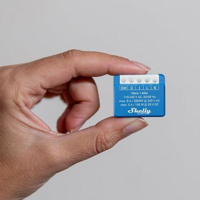 6. Inteligentny sterownik Z-Wave Shelly Qubino Wave 1 Mini