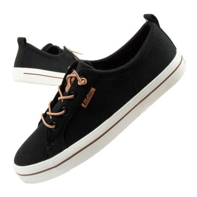 Lee Cooper buty sportowe damskie trampki modne czarne wygodne