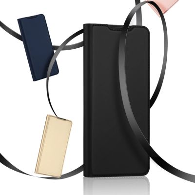 17. Dux Ducis Skin Pro kabura etui pokrowiec z klapką Samsung Galaxy S22+ (S22 Plus) różowy