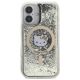 3. Etui Hello Kitty Liquid Glitter Fever MagSafe na iPhone 16 - złote
