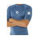 4. Lycra męska RIP CURL Waves Upf Perf S/S niebieska