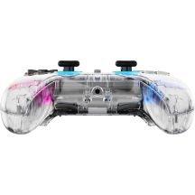 Deltaco Gaming GAM-169-T kontroler gier Przezroczysty Bluetooth/USB Gamepad Android, Nintendo Switch, PC, PlayStation 4, iOS