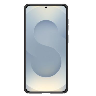 5. Etui Nillkin Super Frosted Shield Pro Magnetic kompatybilne z MagSafe na Samsung Galaxy S26+ - półprzezroczysto-czarne