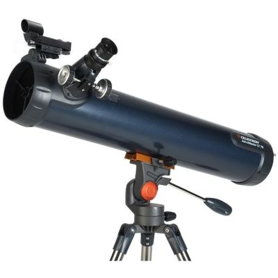 5. Celestron LT 76AZ Reflektor 35x Czarny, Niebieski