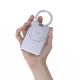 8. Powerbank Dudao K28S 20W PD 5000mAh z MagSafe i podstawką - srebrny