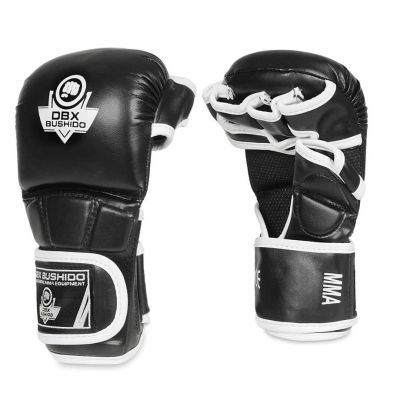 8. Rękawice MMAsparingowe L - Phantom White - Valor Series