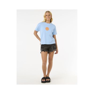 4. Koszulka RIP CURL Icons Of Surf Relaxed Tee niebieski