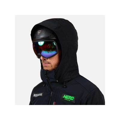 6. Kurtka narciarska męska ROSSIGNOL Hero Blackside Insulated Jkt czarna