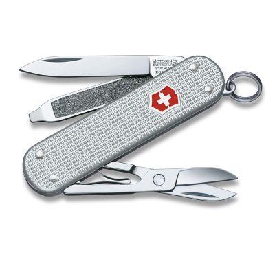 Victorinox V-0.62 21.26 Taschenmesser Classic Alox, silber