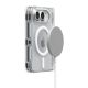 4. Etui Spigen Ultra Hybrid Pro MagSafe na iPhone Duo - przezroczysto-białe