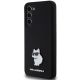 2. Etui Karl Lagerfeld Silicone Choupette Metal Pin na Samsung Galaxy S23+ - czarne