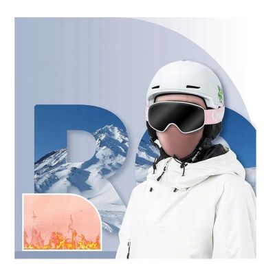 3. Rockbros kominiarka dziecięca 46-50cm różowa