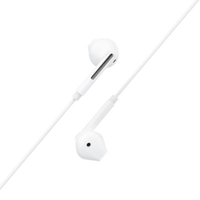 3. Słuchawki przewodowe Acefast L14 douszne z mikrofonem mini jack 3.5 mm - białe