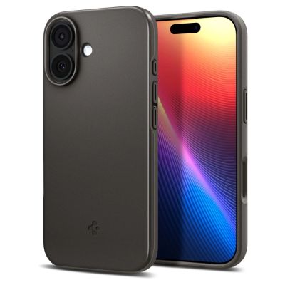 2. Etui Spigen Thin Fit MagSafe na iPhone 17 - szare