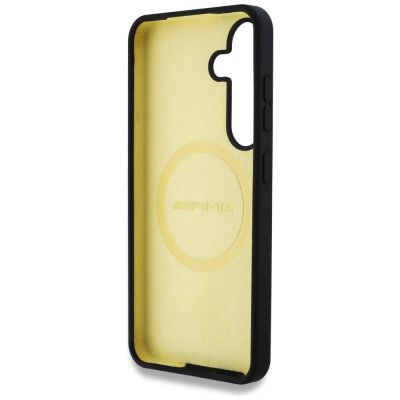 7. Etui AMG Oversize Rhombs MagSafe na Samsung Galaxy S25 - czarne
