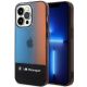 Etui BMW Half Tricolor na iPhone 14 Pro Max 6,7" - czarne
