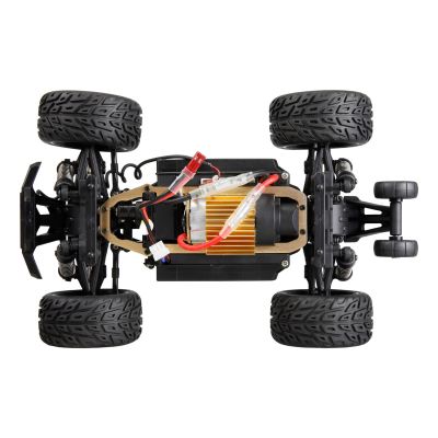 10. Amewi Hyper Go MAX20 Monster Truck Li-Po 750mAh niebieski/pomarańczowy