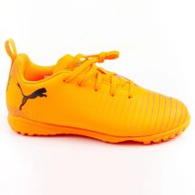 Buty dziecięce sportowe turfy Puma Future 8 Play TT obuwie piłkarskie pomarańczowe