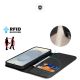 4. Etui Dux Ducis Hivo na Samsung Galaxy S25 Edge z klapką i ochroną RFID - czarne