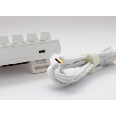 5. Ducky DKON2061ST klawiatura Gaming USB QWERTZ Niemiecki Biały