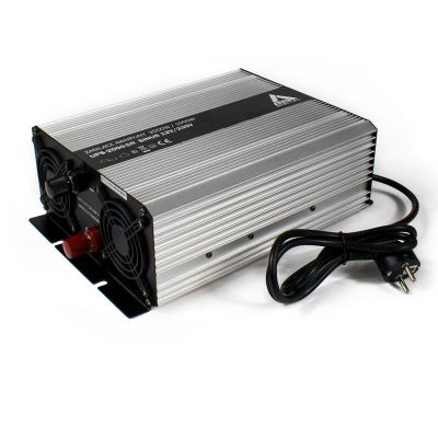 3. Zasilacz awaryjny (UPS + AVR) 12V UPS-2000SR Sinus 2000W/1000W 12V/230V