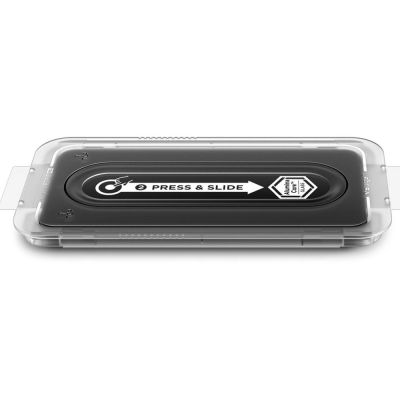 8. Szkło hartowane Spigen Glas.Tr "EZ FIT PRO" HD na Samsung Galaxy S25 FE
